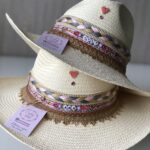 Ref 13-1/ Sombrero Trenza y Corazón Mini