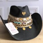 Ref 4-1 Sombrero vaquero negro Bichota