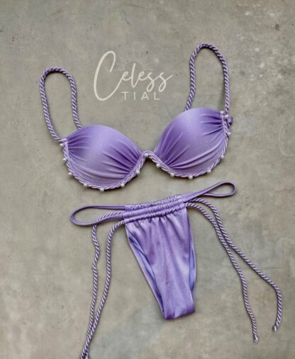 Vestido de Baño Perlas - Lila