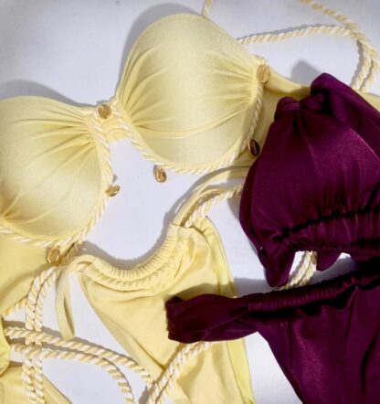 Vestido de baño Tulipán con conchas