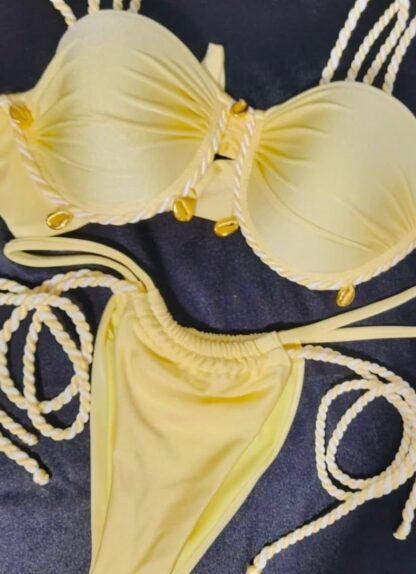 Vestido de baño Tulipán con conchas - Imagen 2